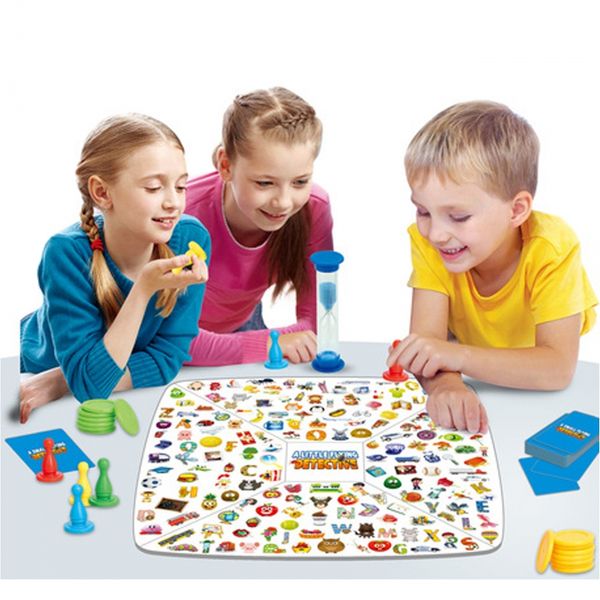 WOOPIE Gra Planszowa 2w1 Mały Detektyw + Chińczyk zdjęcie 1