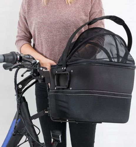 TRIXIE TRANSPORTER KOSZ DLA PSA KOTA NA ROWER KIEROWNICĘ + STELAŻ I OSŁONA na Arena.pl