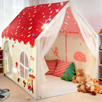 Duży Namiot Domek 160 cm dla Dzieci Zamek Pałac do Pokoju Ogrodu Domu Tipi