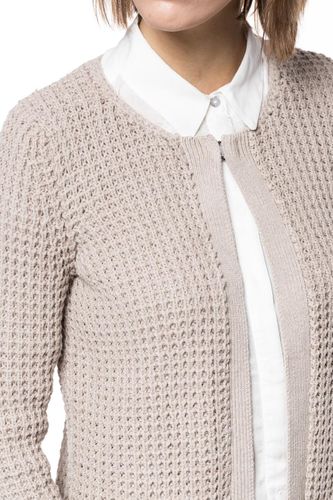 TOM TAILOR STRUCTURE CARDIGAN BEIGE S na Arena.pl