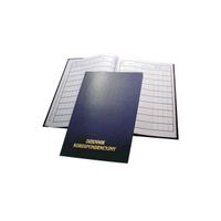 dziennik korespond granat a4/200k twarda 0472