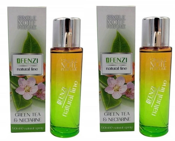 JFenzi GREEN TEA&NECTARINE 2x50ml EDP zdjęcie 1