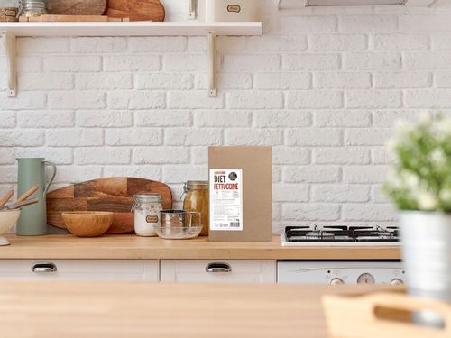 Makaron Konjac - Fettuccine 1000 g diet bezglutenowy KETO bio 1 kg CHEAT na Arena.pl