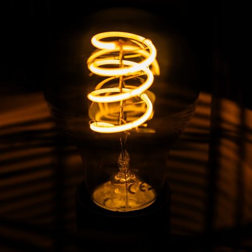 Żarówka LED A60 E27 6W 2200K FILAMENT DYMIONA OZDOBNA RETRO SPIRALNA na Arena.pl