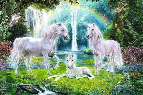 Puzzle 260 elementów - Jednorożce na Arena.pl