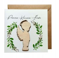 Kartka okolicznościowa Pierwsza Komunia Święta