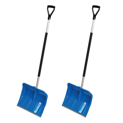 2x Łopata do śniegu ALPIN 2 alutube do odśnieżania zdjęcie 1