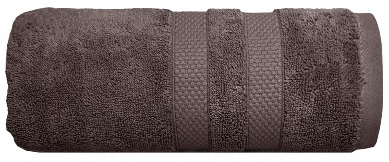 Ręcznik River 70x130 gruby bawełna Greno brązowy zdjęcie 1