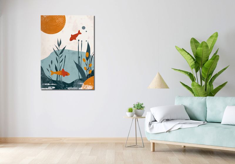 Obraz 70x100cm Podwodny Świat zdjęcie 2