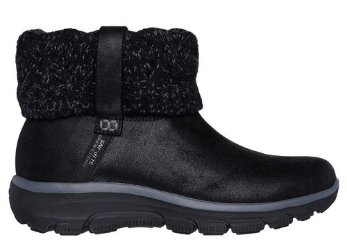 Buty damskie Skechers Slip-ins Relaxed Fit Easy Going Cozy Weather (168033-BLK) 36.5 na Arena.pl