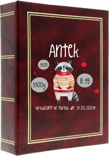 METRYCZKA DZIECKA PREZENT ALBUM NA ZDJĘCIA DATA na Arena.pl