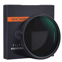 2 x K&F CONCEPT FILTR FOTOGRAFICZNY NANO-X DO APARATU 49 MM XV40 ND8 - ND12