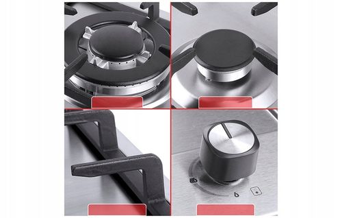 Płyta Kuchenka Gazowa Iseasy Mgbs-312a Dwustrefowa 3300 W I 1000 W na Arena.pl