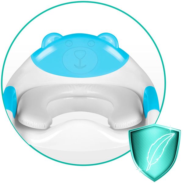 Nakładka na sedes z drabinką miś Ricokids 729200 niebieska zdjęcie 7