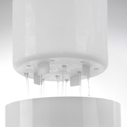 Pojemnik do lodu na lód biały z czarną pokrywką 5L na Arena.pl