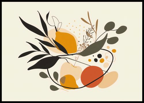 Plakat 84x59,5cm Botaniczny Wir na Arena.pl