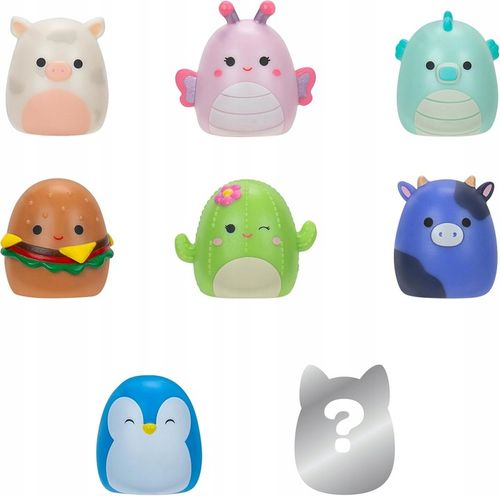 SQUISHMALLOWS figurki SQUISH A LONGS zestaw MiniSquish 8 figurek krówka na Arena.pl