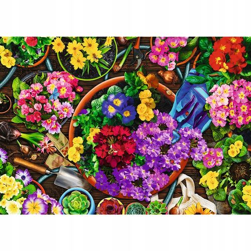Puzzle 2X500 Prace W Ogrodzie 37529 na Arena.pl