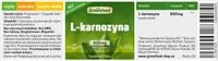 Greenfood L-karnozyna, 400 mg, 120 kapsułek, wysoka dawka, Wegańskie.