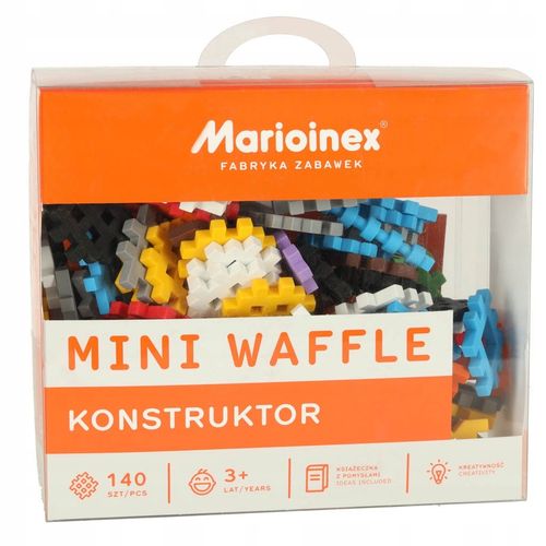 Konstruktor. Mini Waffle. 140 sztuk na Arena.pl