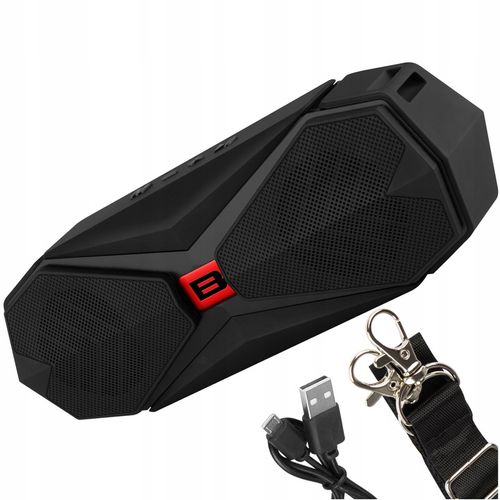 MOCNY GŁOŚNIK BLUETOOTH BOOMBOX BEZPRZEWODOWY RADIO PRZENOŚNY USB SD PASEK na Arena.pl