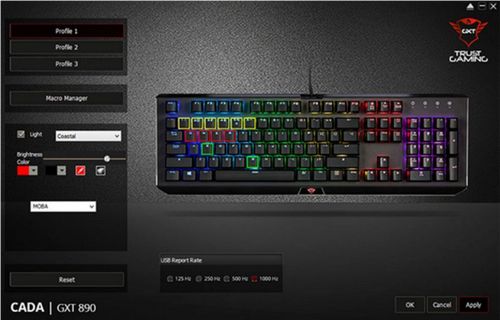 GXT 890 Cada RGB Mechanical Keyboard na Arena.pl