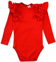 ELEGANCKIE BODY FALBANKI długi rękaw 86 L02E