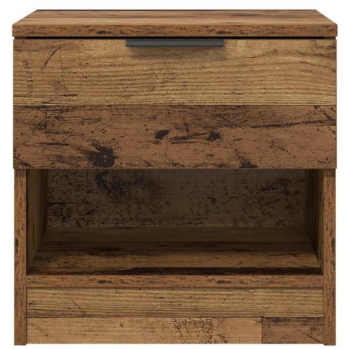 Szafka pod łóżko z szufladą 2 pcs Stare drewno 40 x 39 x 40 cm na Arena.pl