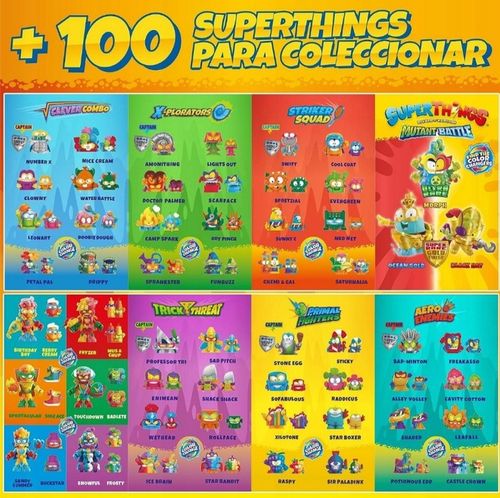 SUPER ZINGS THINGS 11 Robot Superbot SUGARFUN + 2x Saszetka Mutant Battle na Arena.pl
