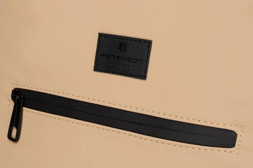 plecak miejski roll-top z zewnętrzną kieszenią na suwak - peterson na Arena.pl