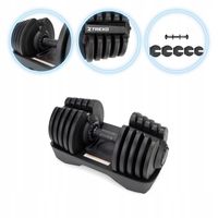 Hantel REGULOWANY ciężar do ćwiczeń XTREXO STALOWE ciężarki 40kg