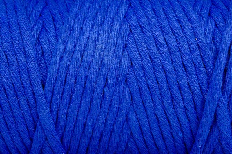 SZNUREK bawełniany niebieski 5mm 100m zdjęcie 2