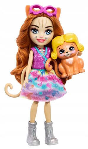 ENCHANTIMALS MOBILNE STUDIO MODY + LALKA KOTEK na Arena.pl