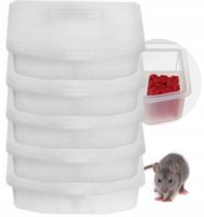 STACJA DERATYZACYJNA KARMNIK NA TRUTKĘ NA MYSZY SZCZURY UNIWERSALNY (5 SZT)