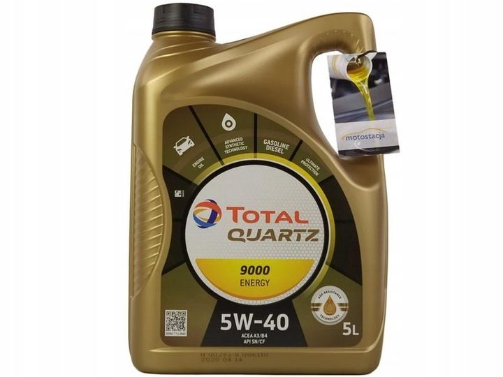 OLEJ TOTAL 5W-40 QUARTZ 9000 1L ENERGY zdjęcie 4