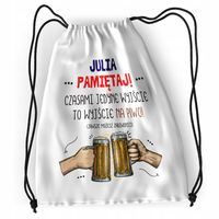 Plecak Dla Juli Sportowy Szkolny Worek Torba Z Nadrukiem Ze Zdjęciem