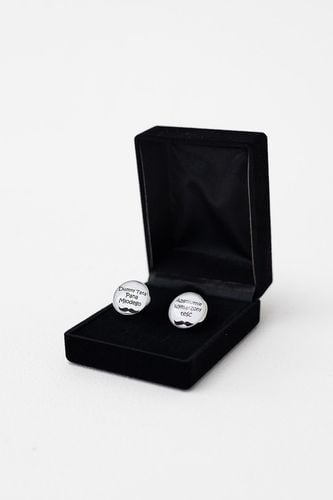 Spinki dla taty do mankietów w etui ślub prezent tata teść na Arena.pl