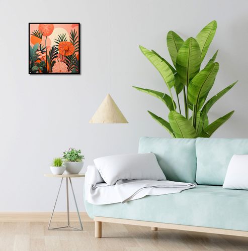 Plakat 40x40cm Koralowy Ogród na Arena.pl
