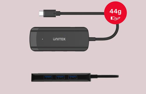 Unitek Aktywny hub USB-C 3 x USB-A 3.1, HDMI 4K@30Hz na Arena.pl