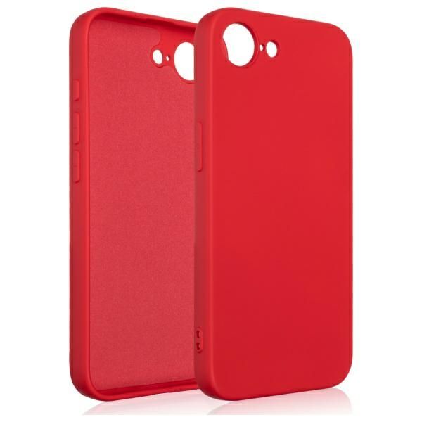 etui beline silicone iphone 16e czerwone /red zdjęcie 1