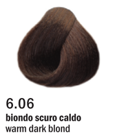 Allwaves Cream Color farba do włosów, koloryzacja trwała, 100 ml 6.06 cieply bardzo jasny blond