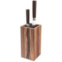 Stojak na noże drewniany RIVER