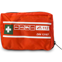 APTECZKA MINI DIN 13167 MOTOCYKLOWA ROWEROWA PIERWSZEJ POMOCY WYPOSAŻENIE