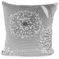 Poszewka z kory 70x80 wzór dmuchawce na szarości