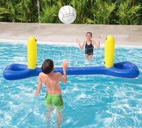 pływający zestaw do siatkówki basenowej 252 x 64 cm bestway 52133