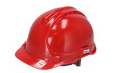 Kask ochronny czerwony