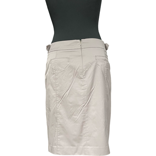 Spódnica Midi Lekka Wygodna Stylowa Wytrzymała Biała Rozmiar 40 na Arena.pl