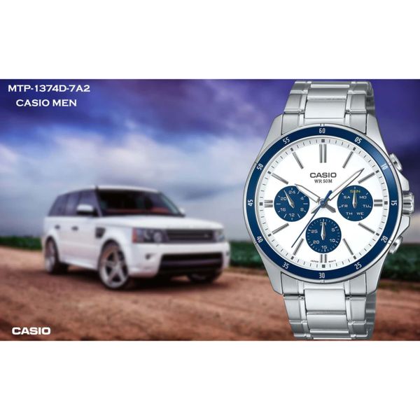ZEGAREK MĘSKI CASIO MTP-1374D-7A2 (zd063f) + BOX zdjęcie 7