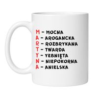 KUBEK Z IMIENIEM "MARTYNA"