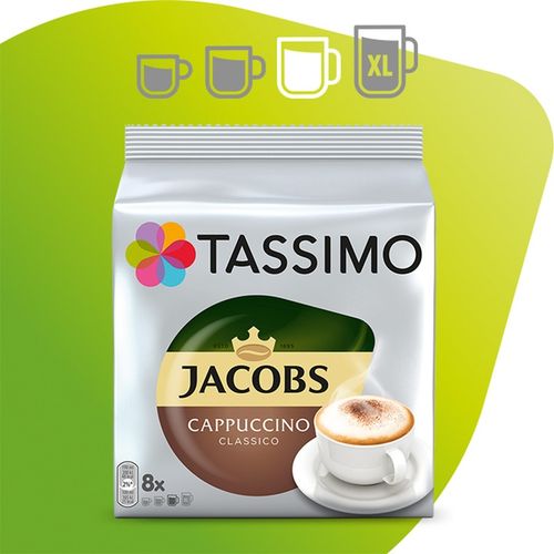 Kapsułki TASSIMO Jacobs Cappucino, 8 sztuk na Arena.pl